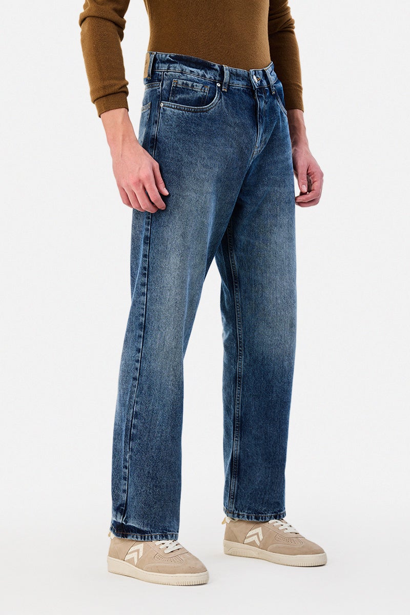 SNITCH Straight Fit Washed Jeans - Image 3